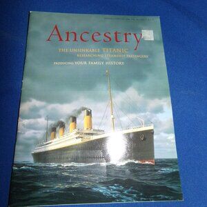 Vintage Ancestry Magazine - Jan/Feb 1998 - Vol. 16 No 1 - Genealogy - Family